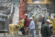 Search Operations Continue In Bangkok Following Building Collapse.