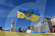 Demonstration In Madrid In Support For Ukraine