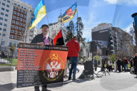 Demonstration In Madrid In Support For Ukraine