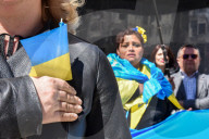 Demonstration In Madrid In Support For Ukraine