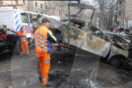 Russian drone attack on Dnipro