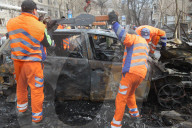 Russian drone attack on Dnipro