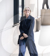 Guests arrive for Sunday with Laura Kuenssberg at the BBC, Broadcasting House, London, UK. 