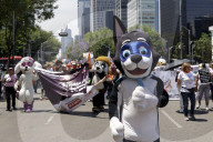 Protest Against Animal Abuse In Mexico City