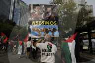 March In Solidarity With Palestine In Mexico