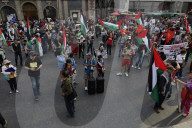 March In Solidarity With Palestine In Mexico