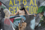 March In Solidarity With Palestine In Mexico