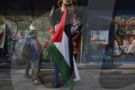 March In Solidarity With Palestine In Mexico