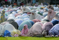 Muslims Celebrate Eid-Al-Fitr In Indonesia