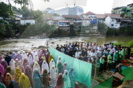 Muslims Celebrate Eid-Al-Fitr In Indonesia