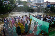 Muslims Celebrate Eid-Al-Fitr In Indonesia