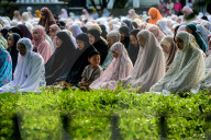 Muslims Celebrate Eid-Al-Fitr In Indonesia