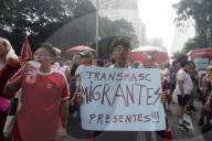 Transmasculine March In Sao Paulo
