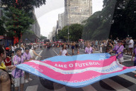 Transmasculine March In Sao Paulo