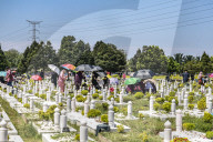 Muslim Visiting A The Graves