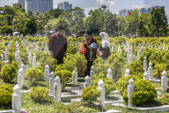 Muslim Visiting A The Graves