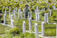 Muslim Visiting A The Graves