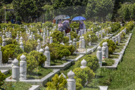 Muslim Visiting A The Graves