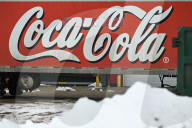 Coca-Cola Trucks In Edmonton Snow