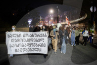 123th Day Of Protest In Tbilisi.