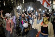 123th Day Of Protest In Tbilisi.