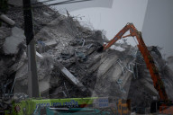 Rescue Efforts Continue At Site Of Collapsed Building In Bangkok