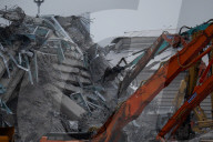 Rescue Efforts Continue At Site Of Collapsed Building In Bangkok