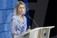 Press Briefing Of Kaja Kallas In Brussels