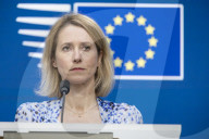 Press Briefing Of Kaja Kallas In Brussels