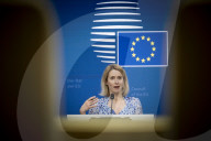 Press Briefing Of Kaja Kallas In Brussels