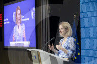 Press Briefing Of Kaja Kallas In Brussels