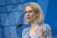 Press Briefing Of Kaja Kallas In Brussels