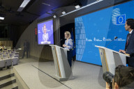 Press Briefing Of Kaja Kallas In Brussels