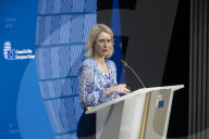 Press Briefing Of Kaja Kallas In Brussels