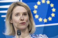 Press Briefing Of Kaja Kallas In Brussels