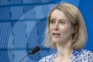 Press Briefing Of Kaja Kallas In Brussels