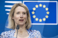 Press Briefing Of Kaja Kallas In Brussels