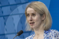 Press Briefing Of Kaja Kallas In Brussels