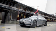 Advanced car suspension keeps acrobats on their toes