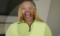 Guinness World Records holder for longest female tongue