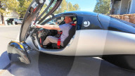 Long road test for solar powered car