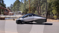 Long road test for solar powered car