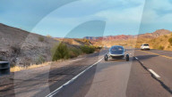 Long road test for solar powered car