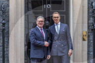 Kier Starmer Greets Alexander Stubb to No10