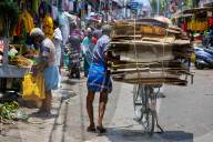 Chalai Market In Thiruvananthapuram, Kerala, India