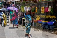 Chalai Market In Thiruvananthapuram, Kerala, India