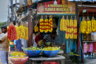 Chalai Market In Thiruvananthapuram, Kerala, India