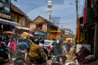 Chalai Market In Thiruvananthapuram, Kerala, India
