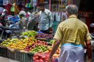 Chalai Market In Thiruvananthapuram, Kerala, India