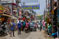 Chalai Market In Thiruvananthapuram, Kerala, India